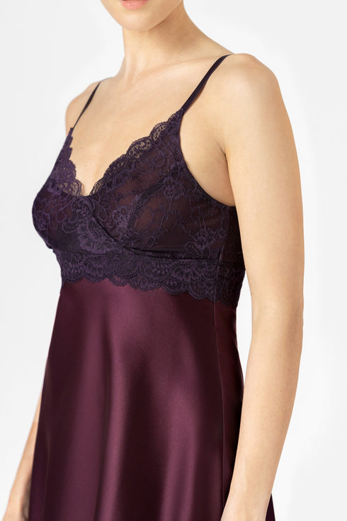 NK Imode Ardene Lush Bs Cross-over Long Silk Gown